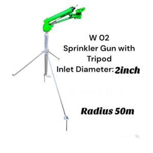 Sprinkler Gun with tripod 50m radius