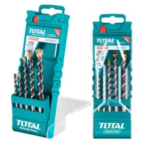 TOTAL Masonry drill bits set