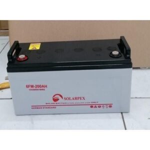 Solarpex 200Ah/10hr Deep Cycle Solar Gel Battery