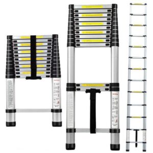Single 4.4M Telescopic Aluminum Ladder