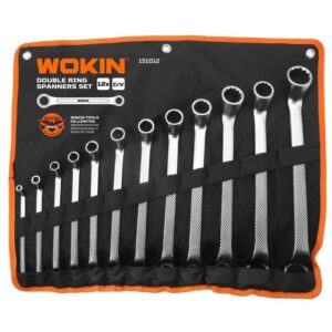 Wokin 12Pcs Double Ring Wrench Set