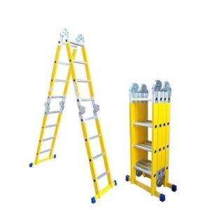 Multifunctional fiberglass ladder