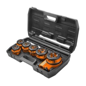 Wokin 9Pcs Pipe Threading Set