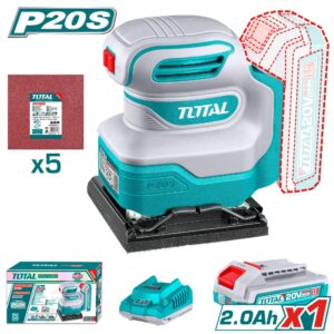 Total Cordless sheet sander 20v