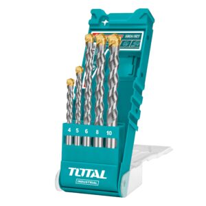 Total Masonry drill bits set 5pcs