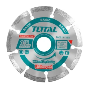 Total Dry diamond disc 115(4-1/2")X22mm
