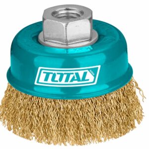 Total Wire cup brush Dia: 75mm, 3"