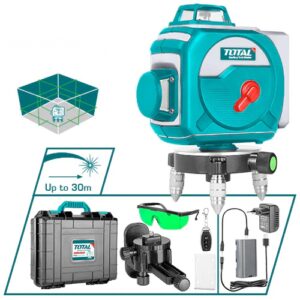 Total 3D Green Beam Self- Leveling Laser Level