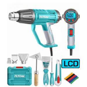 Total Heat gun 2000W with LCD display