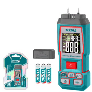 Total Wood moisture meter range: 2~70%