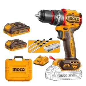Ingco Compact Brushless Cordless Impact Drill 66Nm 20v