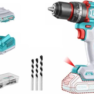 Total Compact Brushless Cordless Impact Drill 66Nm 20v