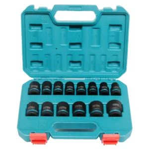 Total 10PCS 1/2 impact socket set