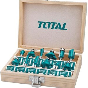 Total 12 Pcs router bits set