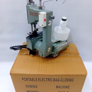Portable electric bag closing machine