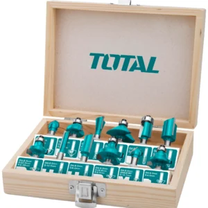 Total 12 Pcs router bits set