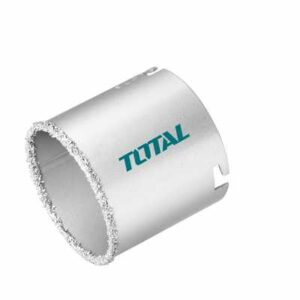 Total Carbide gritted hole saw 83mm