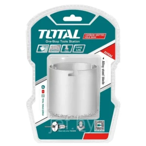 Total Carbide gritted hole saw 73mm