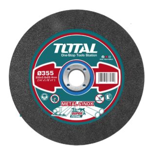 Total Abrasive metal cutting disc 355mm 5pcs