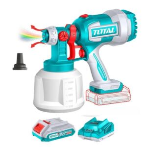 Total Cordless spray gun 120DINs 20V